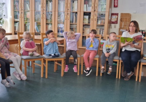 Lekcja biblioteczna w Szkole Podstawowej nr 34.