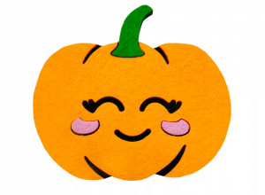 Uśmiechnięta dynia.